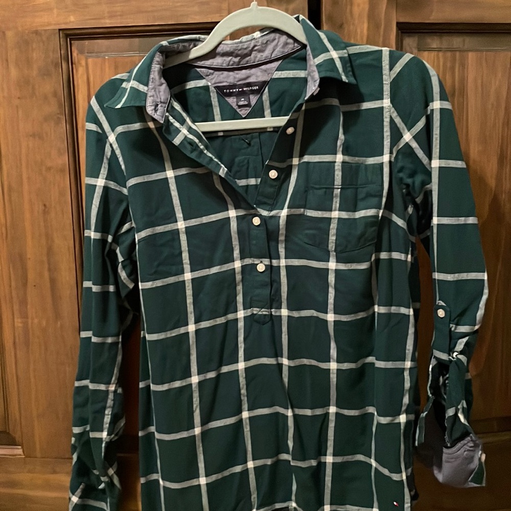plaid shirt